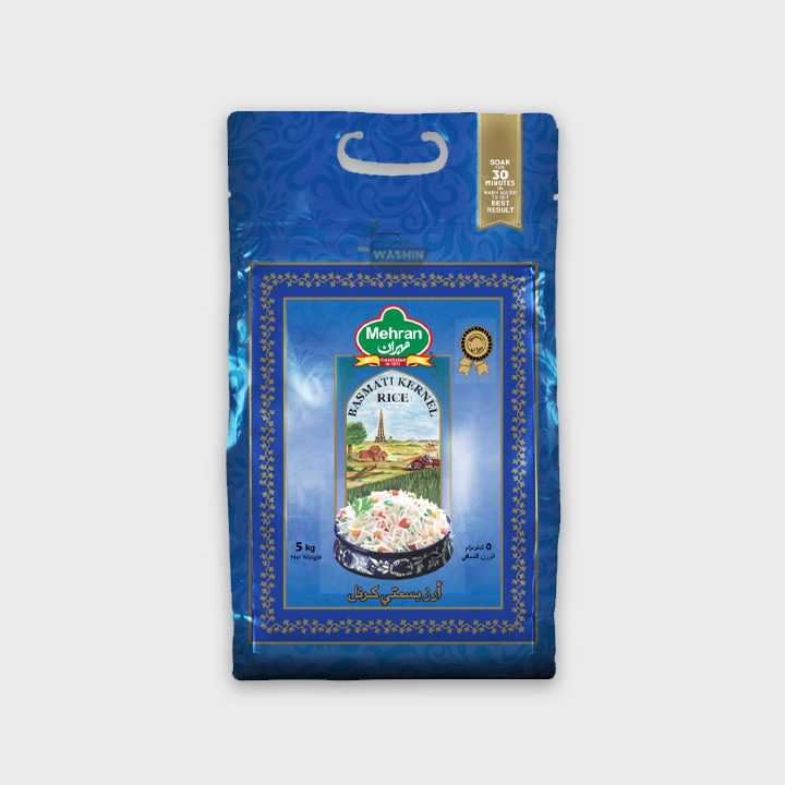 Mehran Kernel Basmati Rice Blue – 5Kg