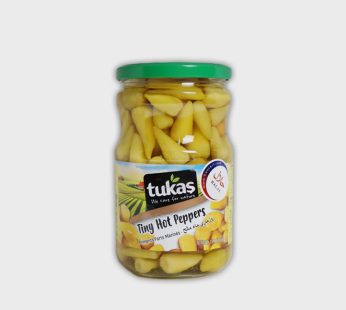 Tukas Pickled Hot Peppers – 680g