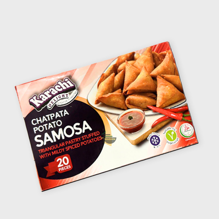 Spicy Chatpata Samosas – 20 Pieces | Karachi Delights