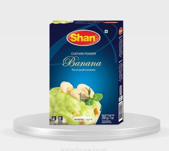 Shan Banana Flavour Custard Powder 200g