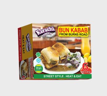Karachi Delight Bun Kabab 6Pc