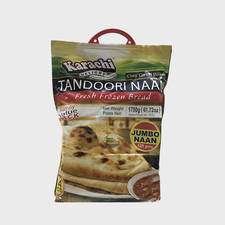 Karachi Delight Jumbo Tandoori Naan 14pcs